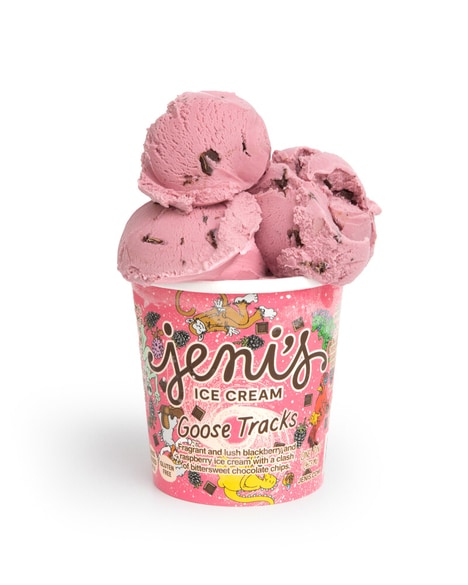 Berry-Chocolate Chip Ice Creams