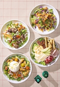 Elevated Salad Bowls
