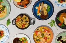 European-Inspired In-Flight Menus