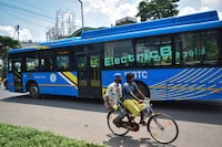 Delhi-Based Electric Buses