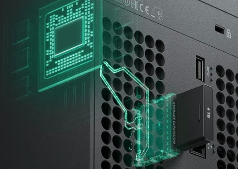 Large-Capacity Console Storage Cards