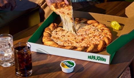 Delicate Pastry-Inspired Pizzas