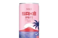 Lychee-Flavored Sake Spritzes