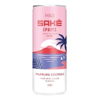 Lychee-Flavored Sake Spritzes