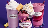 Blueberry-Themed Ice Cream Ranges