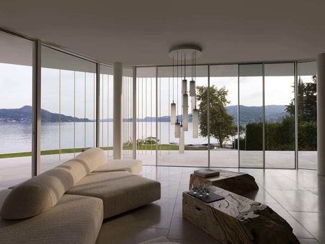 Bamboo-Inspired Glass Lighting