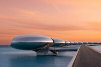 Coastal Shiny Cantilevered Pods