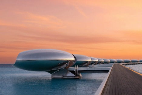 Coastal Shiny Cantilevered Pods