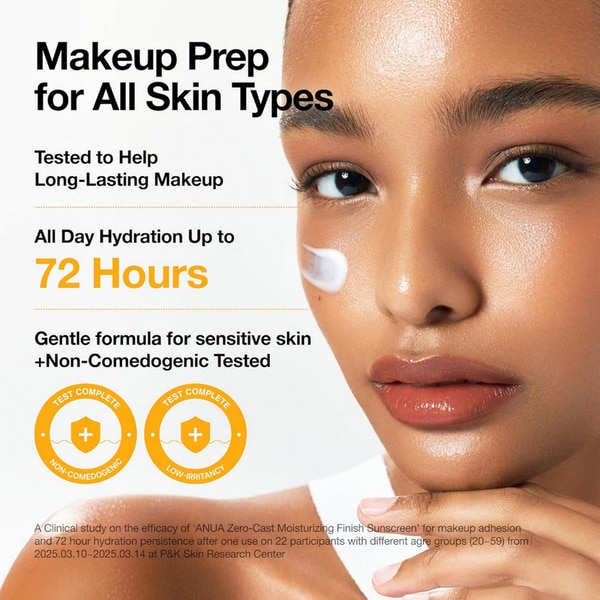 Zero-Cast Moisturizing Sunscreens