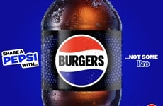 Cheeky Food-Focused Soda Campaigns