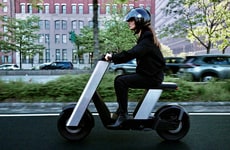 Sharply Metallic Electric Scooters