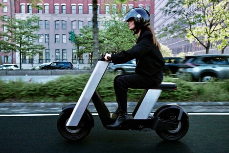 Sharply Metallic Electric Scooters