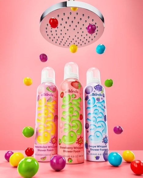 Fruity Shower Foams