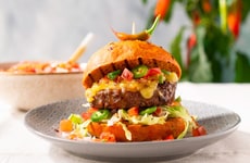 Spicy Plant-Based Burgers