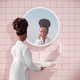 Pink-Hued Bath Lines Image 2