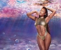 Rapper-Backed Swimwear Lines