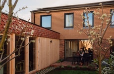 Elongated London Courtyard Houses