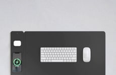 Wireless Peripheral-Charging Mousepads
