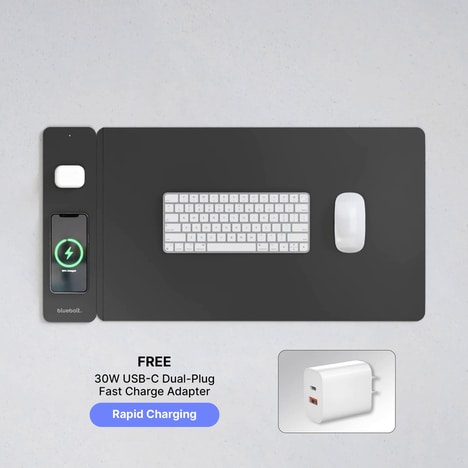 Wireless Peripheral-Charging Mousepads