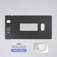 Wireless Peripheral-Charging Mousepads