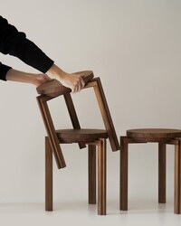 East-Meets-West-Inspired Layered Stools Image 3