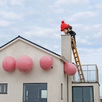Bubblegum Street Art Buildings