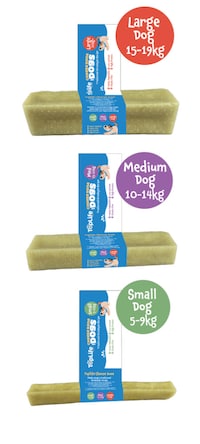 Cheese-Made Dog Bones Image 1
