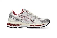 Metallic Red-Tinged Sneakers Image 2