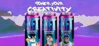 NFT-Tied Energy Drinks Image 1