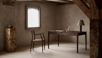 Solid Wooden Tapered Desks Image 2