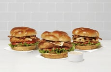 Artisan-Style QSR Club Sandwiches