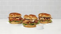 Artisan-Style QSR Club Sandwiches