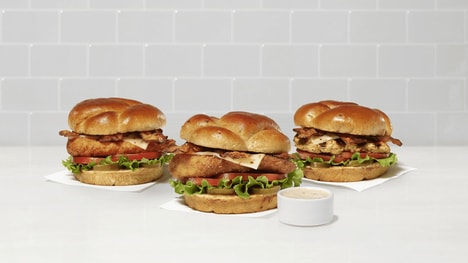 Artisan-Style QSR Club Sandwiches