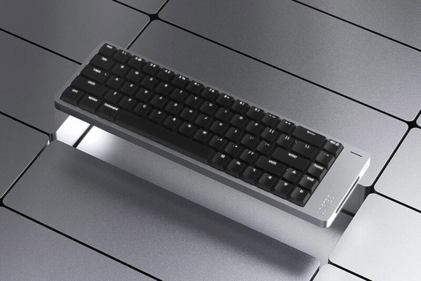 Chic Sandblasted Aluminum Keyboards