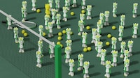 Sneaker-Inspired Tennis Collectibles Image 2