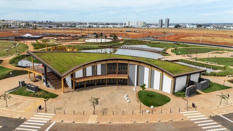 Grass-Topped Versatile Community Hubs