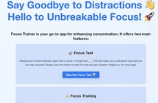 Attention Improvement Tools