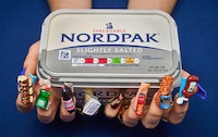 Supermarket-Inspired Nail Art Designs Image 1