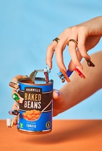 Supermarket-Inspired Nail Art Designs Image 3