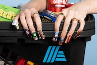 Supermarket-Inspired Nail Art Designs Image 5