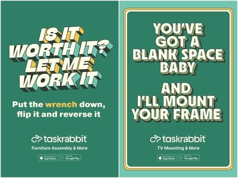 Lyrics-Inspired OOH Campaigns