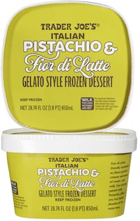 Pistachio-Packed Gelatos