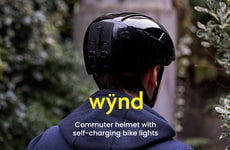 Crank-Powered Bike Light Helmets