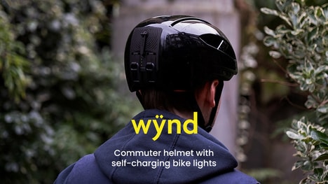 Crank-Powered Bike Light Helmets