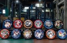 Baseball-Inspired Manhole Covers