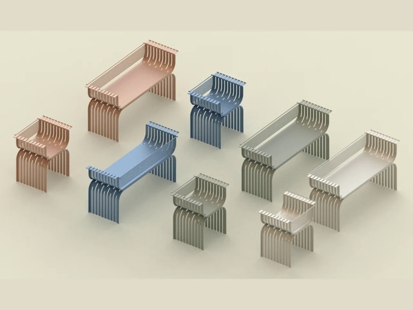 Ergonomic Inclusive Urban Furniture