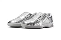 Futuristic Metallic Football Shoes Image 3