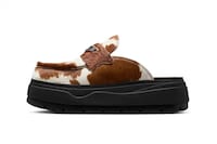 Cow Print Hybrid Loafers