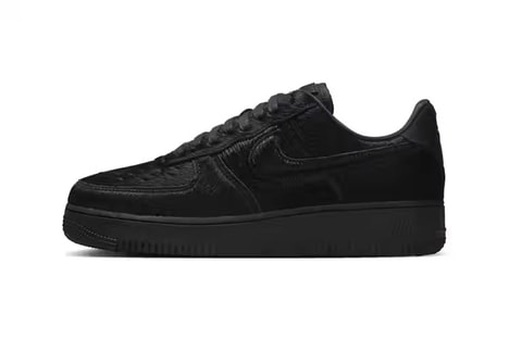 Stealthy Textural Lifestyle Sneakers