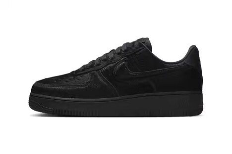 Stealthy Textural Lifestyle Sneakers